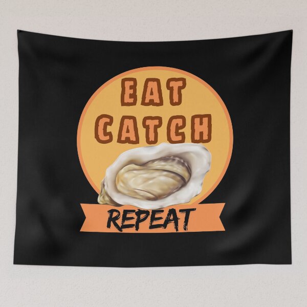 Item preview, Eat, Catch, Repeat: Life of an Oyster Hunter designed and sold by crazygingercat.