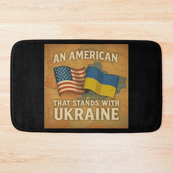 Item preview, An American That Stands with Ukraine designed and sold by MySheetMusicArt.