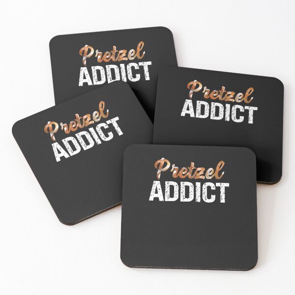 Item preview, Pretzel Addict Funny Food Lover Quote  designed and sold by SharpThreadZ.