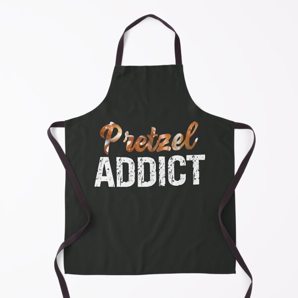 Item preview, Pretzel Addict Funny Food Lover Quote designed and sold by SharpThreadZ.