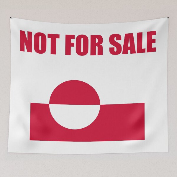 Item preview, Flag Of Greenland NOT FOR SALE  designed and sold by Inspirationmotivation.