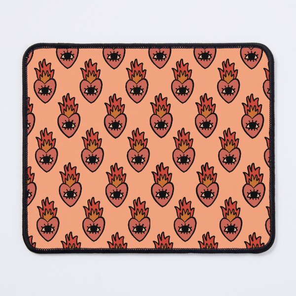 Item preview, Cartoon Flame Heart Pattern designed and sold by Kanai Design.