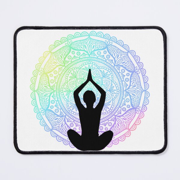 Item preview, Rainbow Yoga Mandala designed and sold by Julie Erin Designs.