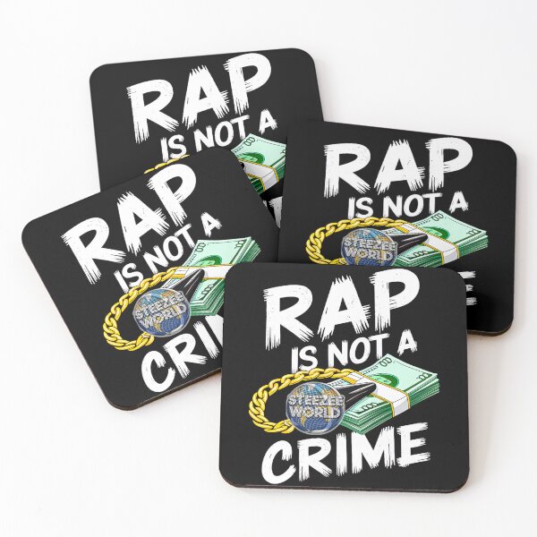 Item preview, Rap Is Not A Crime designed and sold by SteezeeStore.