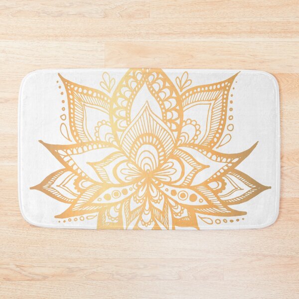 Item preview, Gold Lotus Flower designed and sold by Julie Erin Designs.