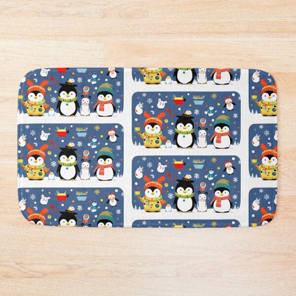 Item preview, Winter Animal Pattern - Funny Holiday  designed and sold by Earth Nature Creations.