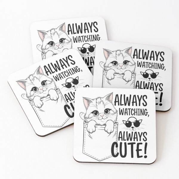 Item preview, Peek-a-Boo Cat – Always Watching, Always Cute! designed and sold by Petpixy.