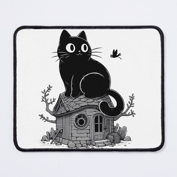 Item preview, The Cat in the Fairytale House designed and sold by InsertQuests.