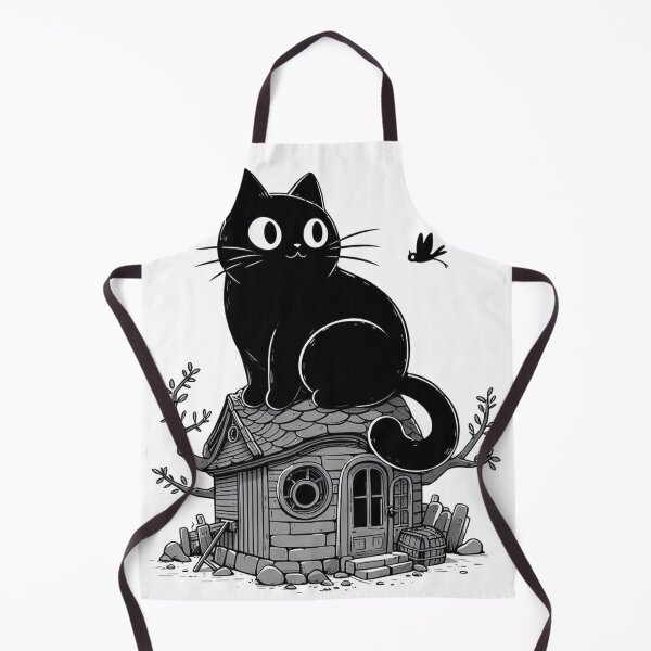 Item preview, The Cat in the Fairytale House designed and sold by InsertQuests.