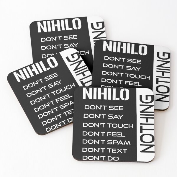 Item preview, Nihilo (Philosophy) designed and sold by porfysoundtrack.