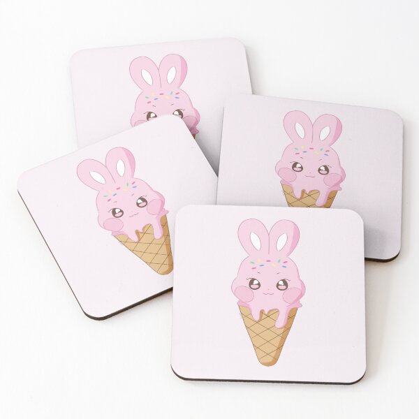 Item preview, DDEONGbyeoli Strawberry Ice Cream designed and sold by tsunaraa.