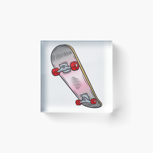 Item preview, Colorful Demigirl Pride Skateboard – Demi Skater Art designed and sold by Travelslightly.