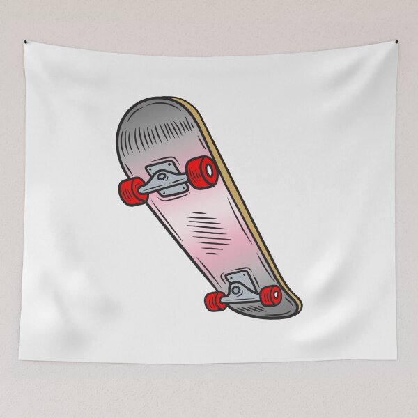Item preview, Colorful Demigirl Pride Skateboard – Demi Skater Art designed and sold by Travelslightly.