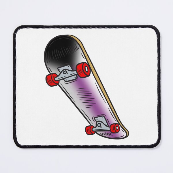 Item preview, Colorful Demisexual Pride Skateboard – Demi Skater Art designed and sold by Travelslightly.