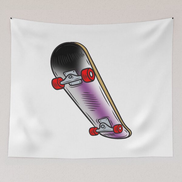 Item preview, Colorful Demisexual Pride Skateboard – Demi Skater Art designed and sold by Travelslightly.