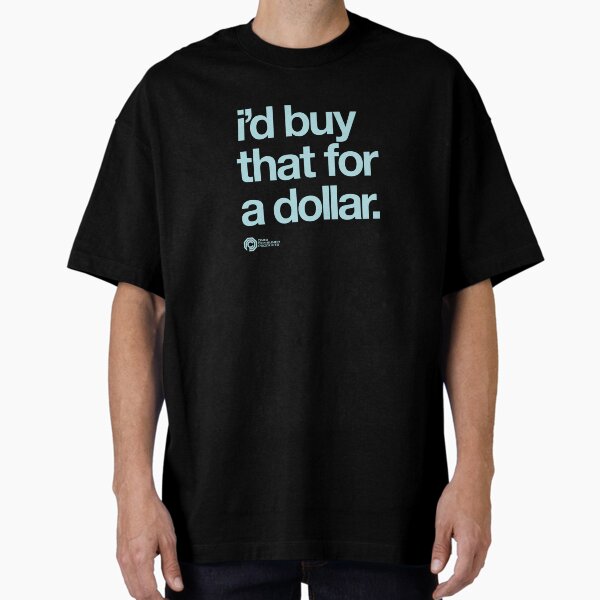 Aperçu de l'œuvre Je l'achèterais pour un dollar RoboCop créée et vendue par The Common Tee.