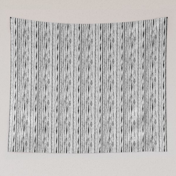 Item preview, Modern Hatching in Dynamic Waves designed and sold by MidArtForge.