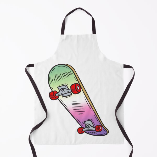 Item preview, Colorful Genderfae Pride Skateboard – Genderdoe Skater Art designed and sold by Travelslightly.