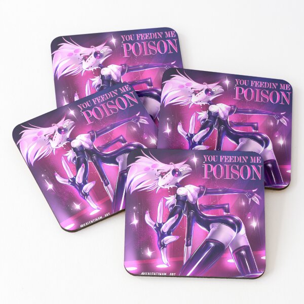 Item preview, HAZBIN HOTEL - ANGEL DUST - POISON designed and sold by ValentinaM_Art.