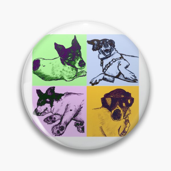 Item preview, Warhol Joeys designed and sold by Felt Cute Handcrafts.