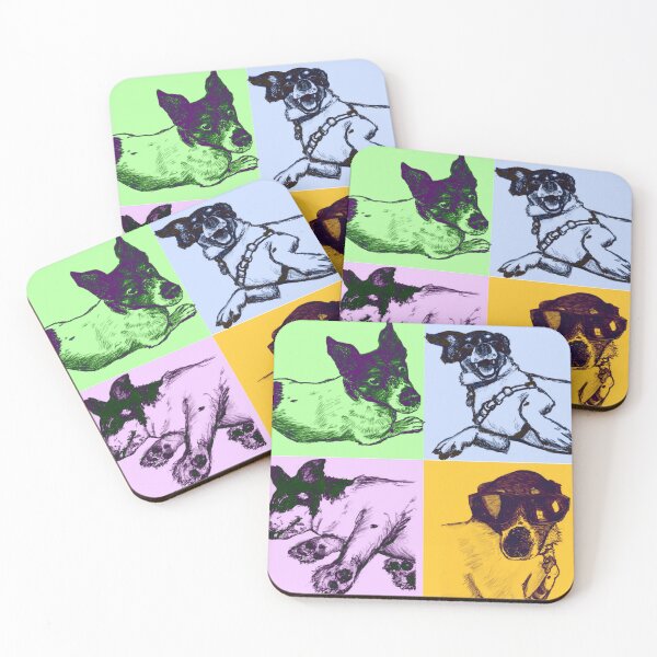 Item preview, Warhol Joeys designed and sold by Felt Cute Handcrafts.