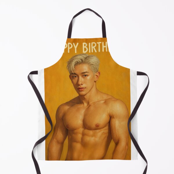 Item preview, Wonho Birthday Portrait with Yellow Background designed and sold by Aryabek.