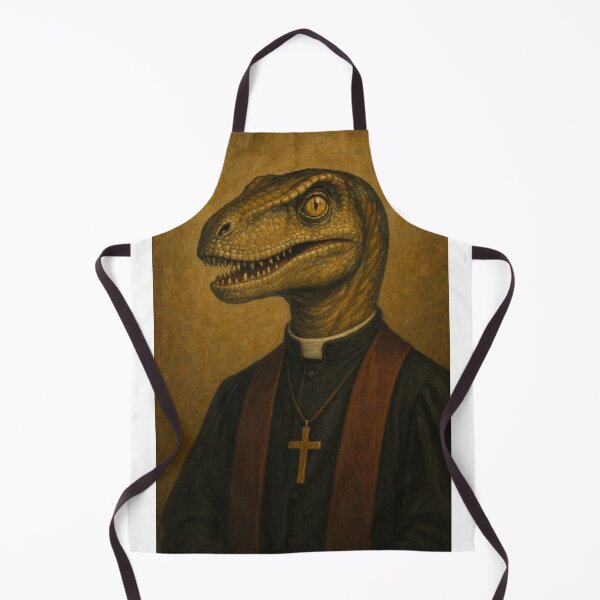 Item preview, Velocipastor Dinosaur Priest Portrait designed and sold by Aryabek.