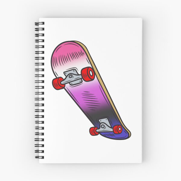 Item preview, Colorful Genderfluid Pride Skateboard – Genderfluid Skater Art designed and sold by Travelslightly.