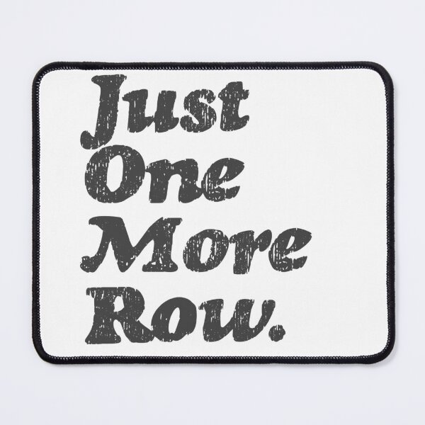 Item preview, Just One More Row designed and sold by Finarina Designs.