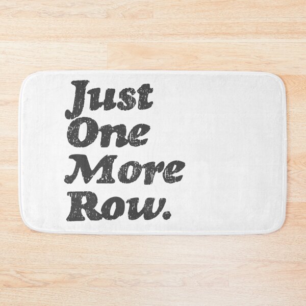 Item preview, Just One More Row designed and sold by Finarina Designs.