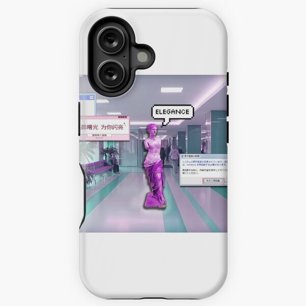 Vista previa del artículo con la obra «Salón Vaporwave», diseñado y vendido por Ladiibug Studiio.