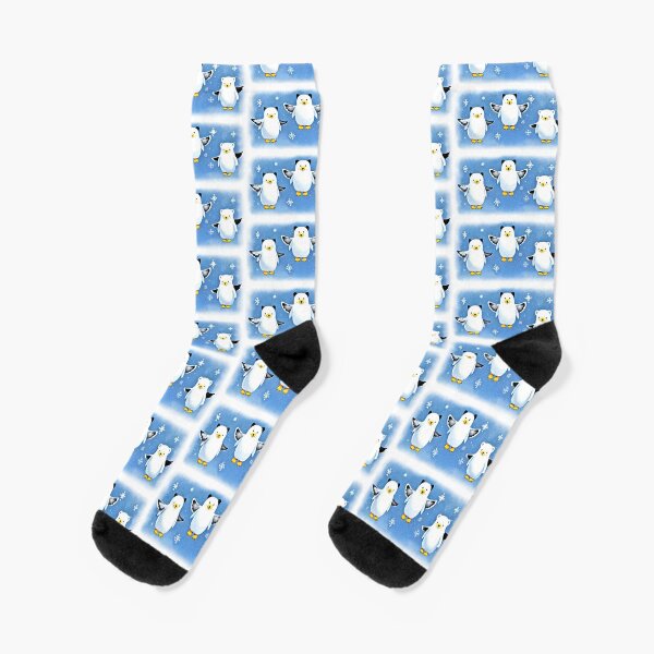 Item preview, Cute Winter Animal Pattern - Funny Holiday  designed and sold by Earth Nature Creations.