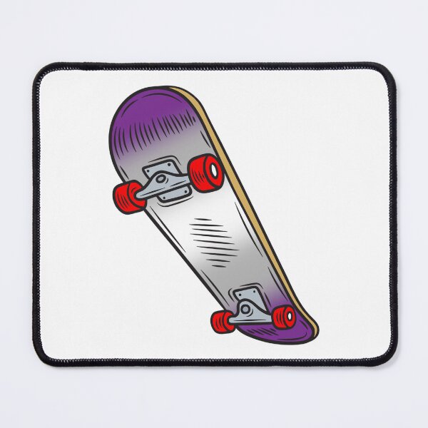 Item preview, Colorful Greysexual Pride Skateboard – Greysexual Skater Art designed and sold by Travelslightly.