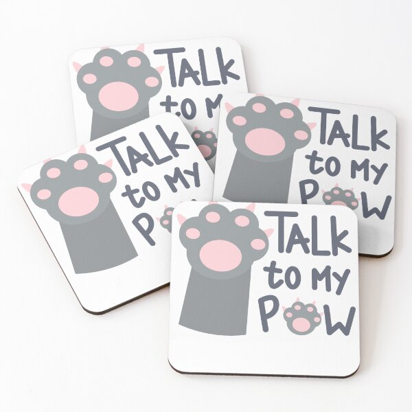 Item preview,  Cute Talk To My Street Cats  & (Pawsitive Energy) Sticker designed and sold by goodFather4ever.