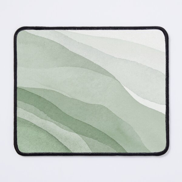 Item preview, Sage Green and Grey Abstract, Watercolor Art Print By Synplus designed and sold by synplus.