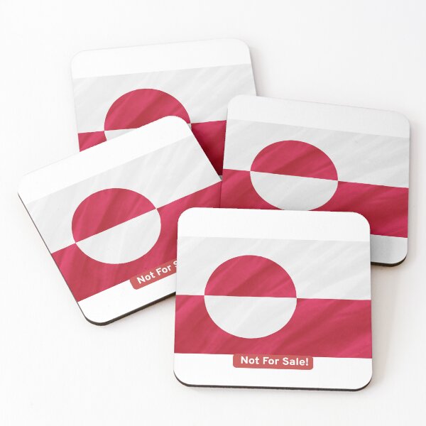 Item preview, Greenland Flag | Not For Sale designed and sold by Ink And Inspire.