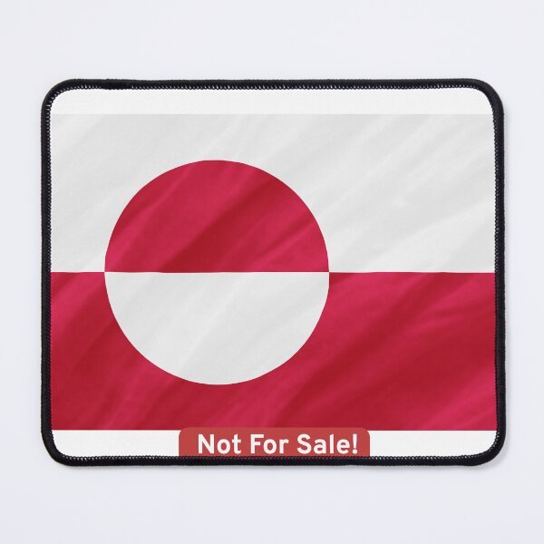 Item preview, Greenland Flag | Not For Sale designed and sold by Ink And Inspire.