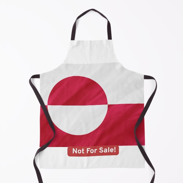 Item preview, Greenland Flag | Not For Sale designed and sold by Ink And Inspire.
