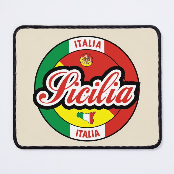 Item preview, Sicilia Italia lettering flag designed and sold by studioss76.