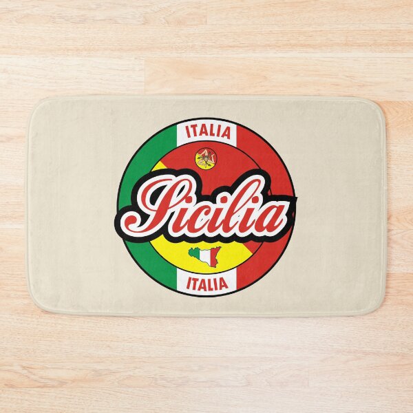 Item preview, Sicilia Italia lettering flag designed and sold by studioss76.