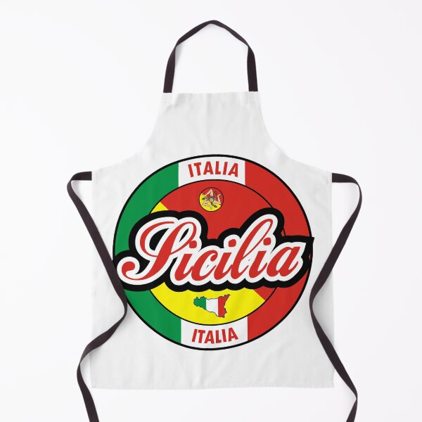 Item preview, Sicilia Italia lettering flag designed and sold by studioss76.