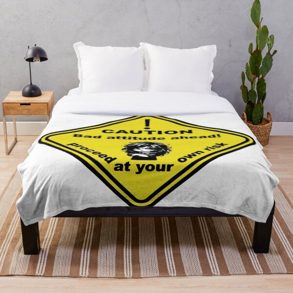 Item preview, Caution: Bad Attitude Ahead! designed and sold by Rob5Designs.