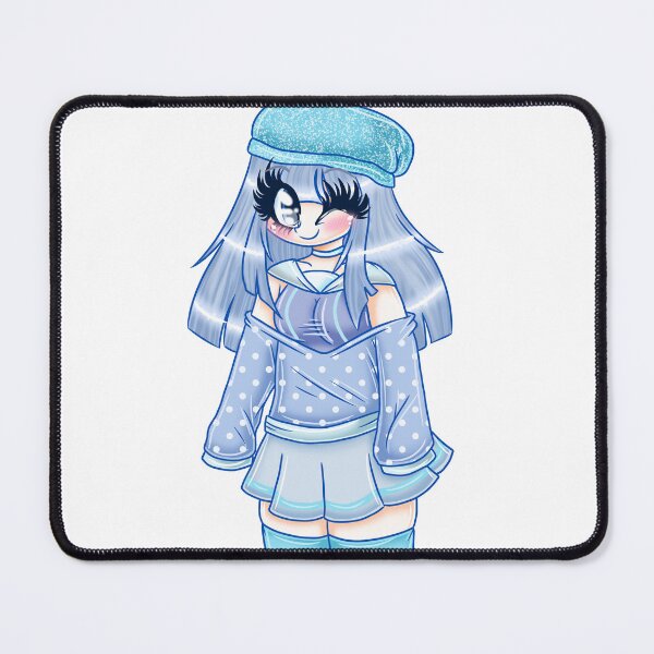 Item preview, Kawaii Pastel Blue Girl designed and sold by ShadowiesArt.