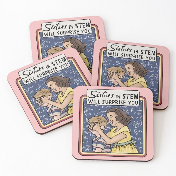 Item preview, Sisters in STEM Will Surprise You designed and sold by Unhinged Heather.