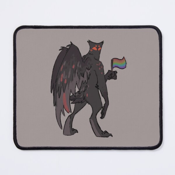 Item preview, Mothman Gay Pride  designed and sold by the_jolly_ghost.
