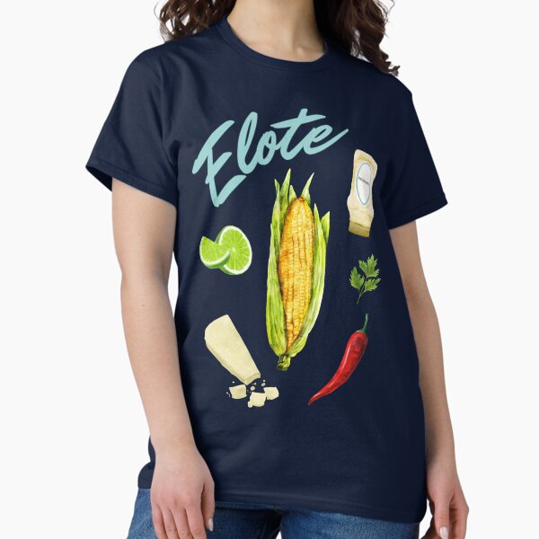 Item preview, Elote Mexican Food Love designed and sold by GoldenAvenueArt.