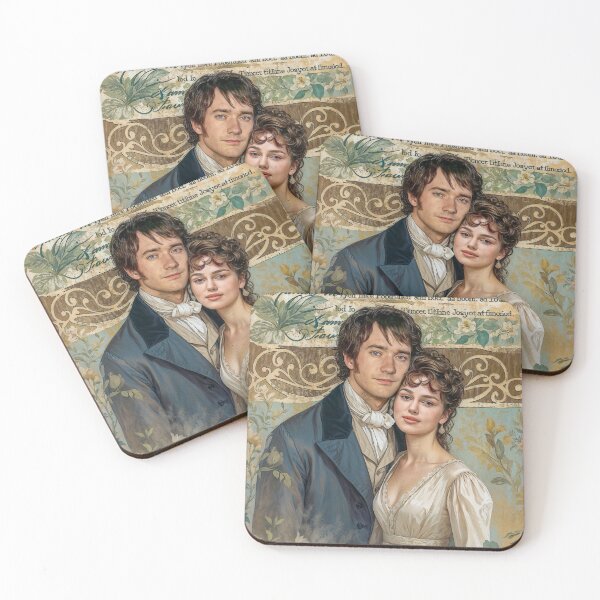 Item preview, Mr. and Mrs. Darcy designed and sold by Vera-Adxer.