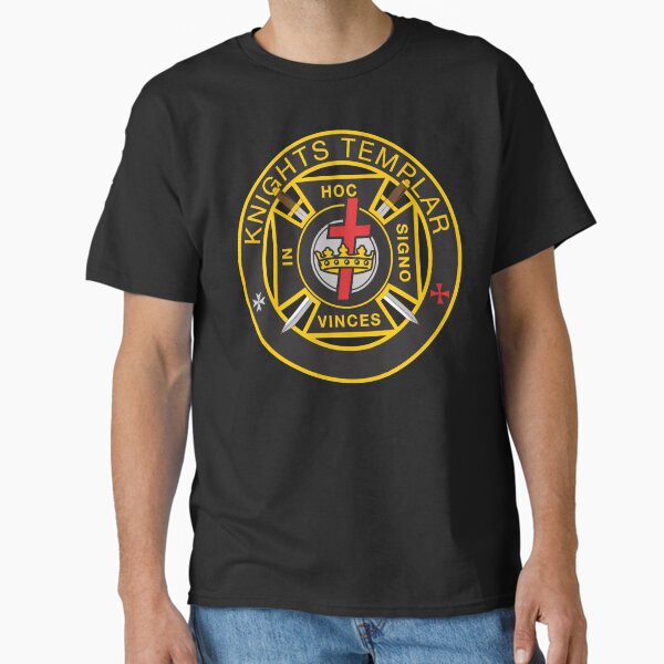 Vista previa del artículo con la obra «COMANDANCIA DE LOS CABALLEROS TEMPLARIOS», diseñado y vendido por SHIRTXLSHOP.