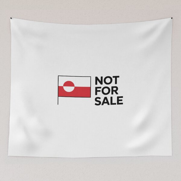 Item preview, Greenland is NOT FOR SALE designed and sold by Ink And Inspire.