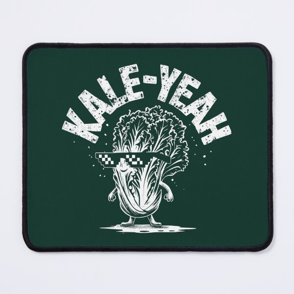 Item preview, KALE YEAH! FUNNY PUNS designed and sold by DemureArtsy.
